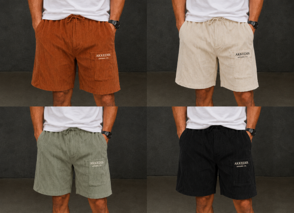Akkedis Corduroy Shorts Unisex