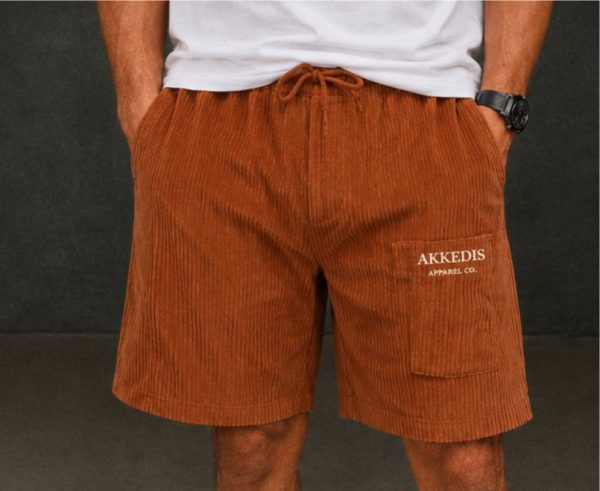Akkedis Corduroy Shorts Unisex