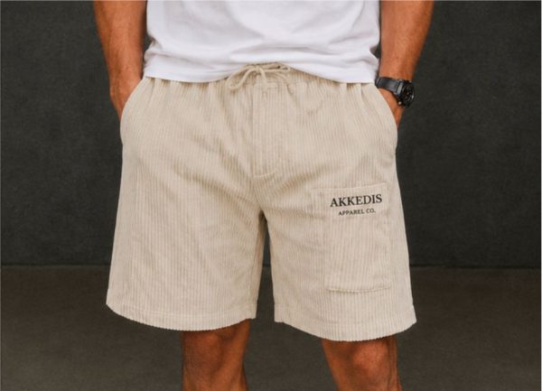 Akkedis Corduroy Shorts Unisex