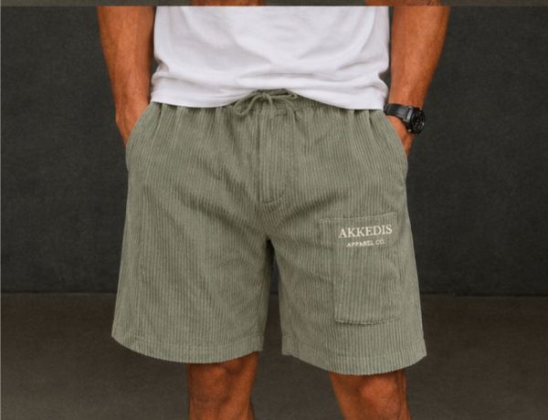 Akkedis Corduroy Shorts Unisex