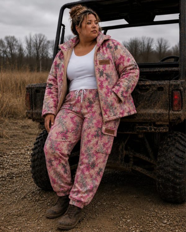 Akkedis Pink Camo Jogger Pants