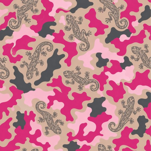 Akkedis Pink Camo Jogger Pants