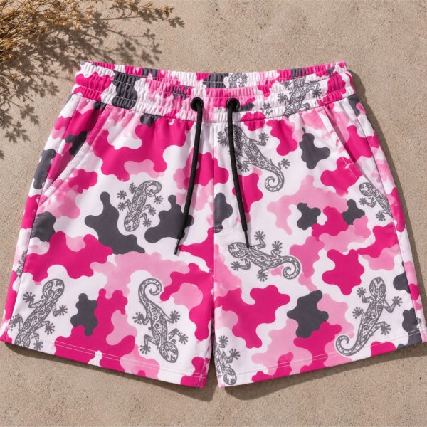 Akkedis Camo Shorts