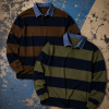 7c689c9f-3e1a-451c-8e68-3c4f97196309 Unisex Rugby Jersey Top with denim collar