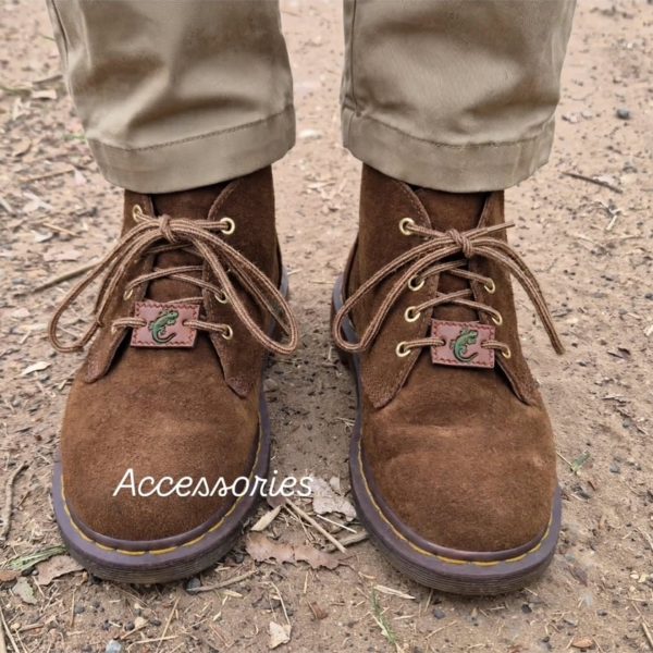 Gecko Lace Patches – Statement Shoe Accessories